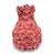 A spectacular and highly detailed indigo pink glazed ceramic vase, completely covered in three-dimensional, hand-applied...