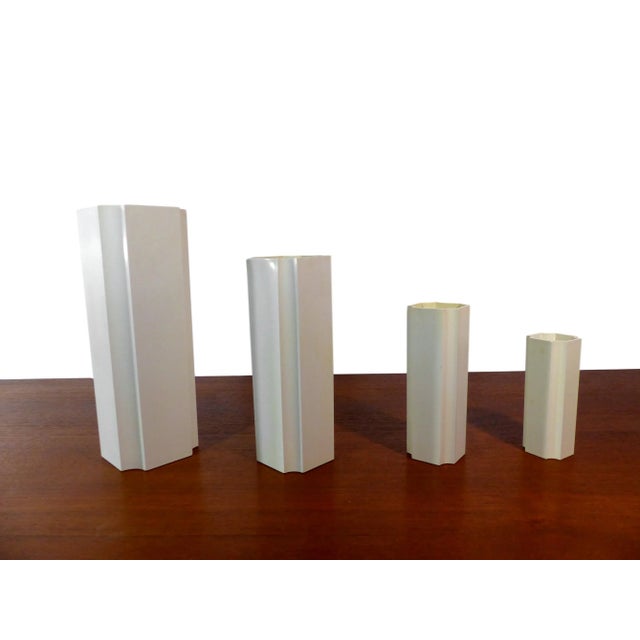 1970s Graduated Vases by Jacques Bedat, 1970s, Set of 4 For Sale - Image 5 of 5