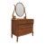 Early 20th Century Marvel Furniture & Co Quarter-Sawn Dresser With Mirror For Sale