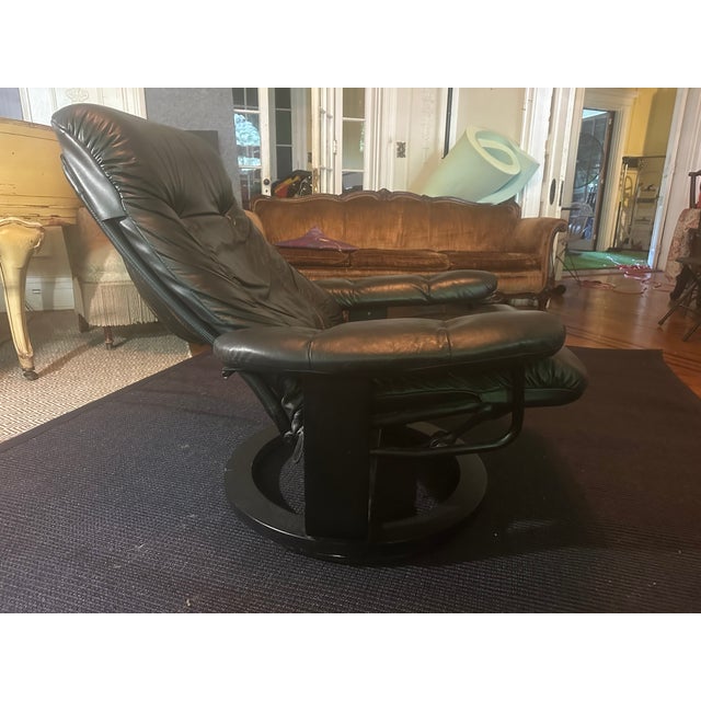 MCM Reclining Lounge Chair For Sale - Image 4 of 4