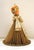1950s 1950's Golden Glitter Sequin Cone Angel Christmas Holiday For Sale - Image 5 of 6