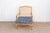 French Provincial Provincial Cane With Indigo Seat Chair For Sale - Image 3 of 10