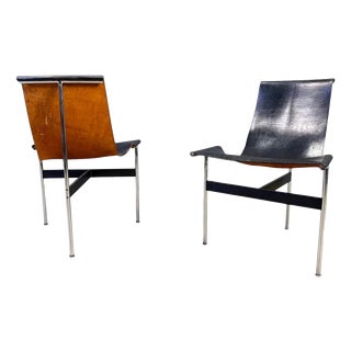 T Side Chairs by Katavolos, Littell & Kelley for Laverne International, 1960, Set of 2 For Sale