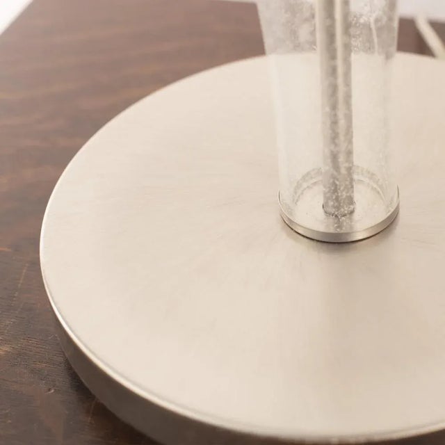 Italian Murano and Crystal Glass Lamp For Sale - Image 10 of 12