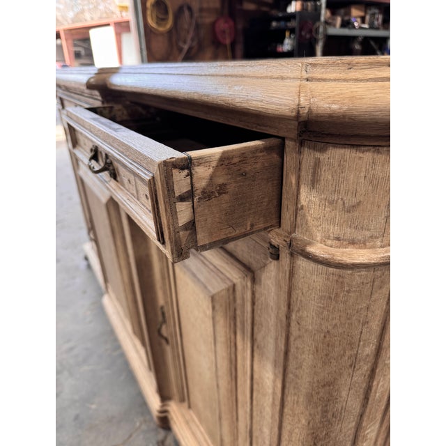 19th Century Bleached Pine Server For Sale - Image 16 of 18