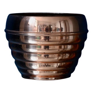 Copper Planter from L.Lecelier, Villedieu-Les-Poêles, 1960s For Sale