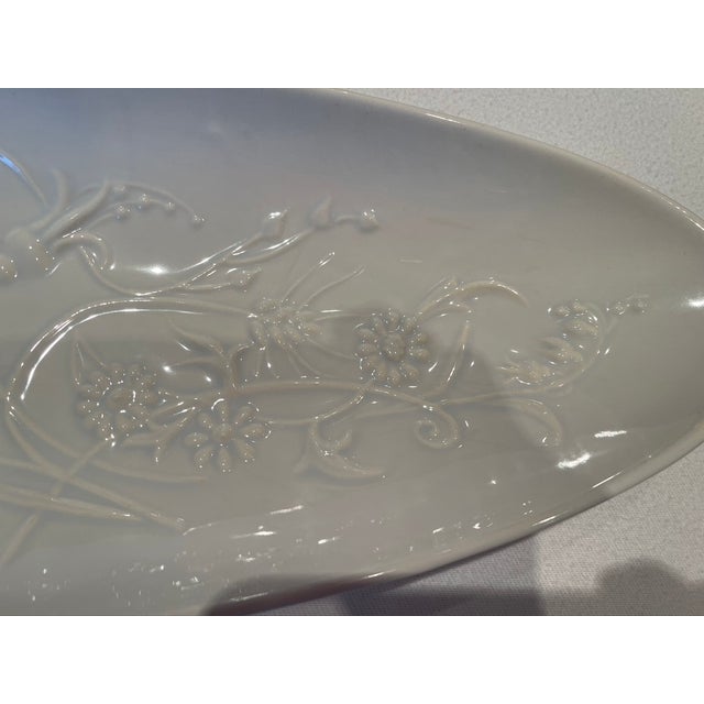 1950's Stamped Whittier Pottery Company Oval Serving Dish For Sale In Los Angeles - Image 6 of 9