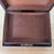 Antique Victorian Coromandel Wood Box With Brass Trim and Removable Interior Tray, 19th Century For Sale - Image 10 of 12