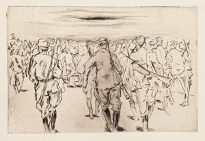 Front Italien - Original Etching on Paper - 1918 1918
