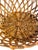 Vintage French Provincial Round Wicker Open Work Basket Bowl For Sale - Image 6 of 6