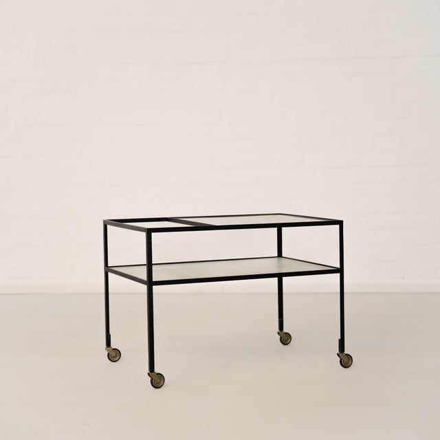 1950s Serving Trolley by Herbert Hierche for Christian Holzäpfel, 1950s For Sale - Image 5 of 5
