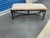 Kreiss Mykonos patio bench. The bench is in good condition. Aluminum frame. Powder coated. . Beige sunbrella fabric....