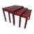 Mid 20th Century Danish Rosewood Nesting Tables by vs Møblefabrik - Set of 3 For Sale
