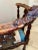 Late 20th Century Renaissance Style Walnut Corner Chair For Sale - Image 11 of 12