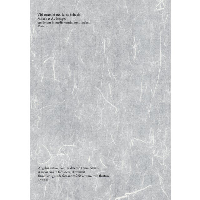 Salvador Dalí 1968 Salvador Dalí Biblia Sacra Lithograph "Angelus Excussit Flammam Ignis" (The Angel Drove Out the Flame of Fire) For Sale - Image 4 of 10