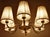 Six-Arm Chandelier in Brass with Silk Shades by Josef Frank for Oswald Haerdtl, 1935 For Sale - Image 15 of 16