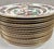 Lavish set of 16 English porcelain Aynsley dinner plates designed after the original of 1820. Beautifully decorated...
