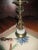 Vintage 1950s Hollywood Regency Cherub Brass, Crystal & Marble Table Lamp For Sale - Image 4 of 8