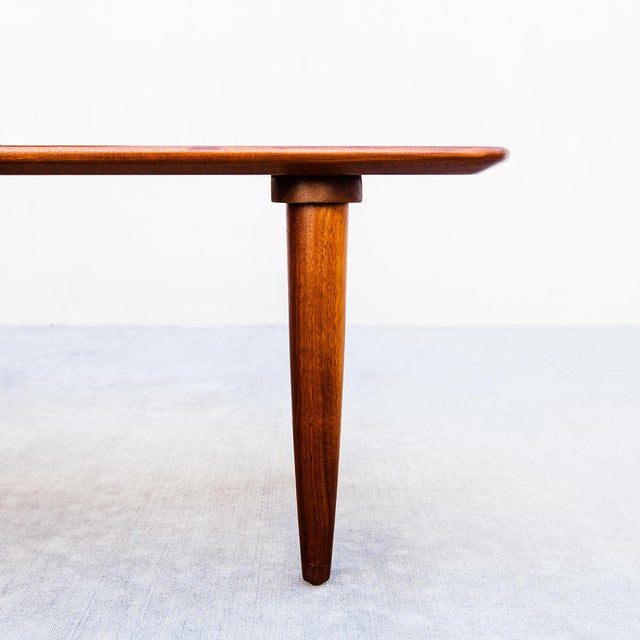 Ace-Hi Restored Mid Century Modern Solid Walnut Sculptural Step Tables For Sale - Image 4 of 12
