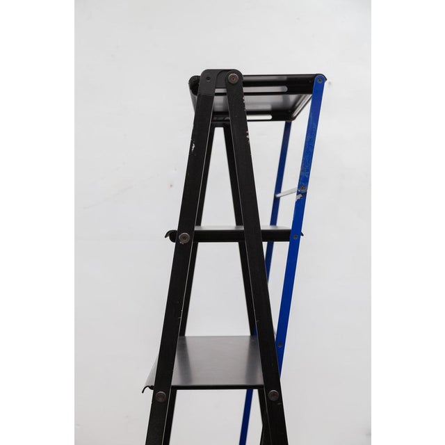 Metal Folding Bookcase For Sale - Image 9 of 13