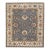 Vintage Hand-Knotted Handspun Wool Rug With Vegetable Dye by Nasser.8'x 9'5" For Sale