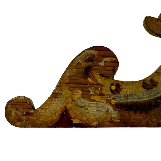 1920s Vintage Fairground Number Sign No. 5, 1920s For Sale - Image 5 of 9