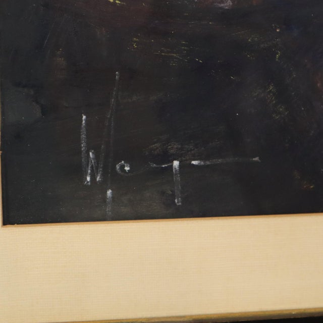Weyne, African Girl Paper, 1960s, Compressed Wood & Paper & Pine For Sale - Image 4 of 11