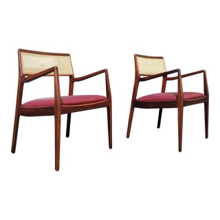 A Pair of Mid-Century Modern Jens Risom C140 - Play Boy Armchairs For Sale