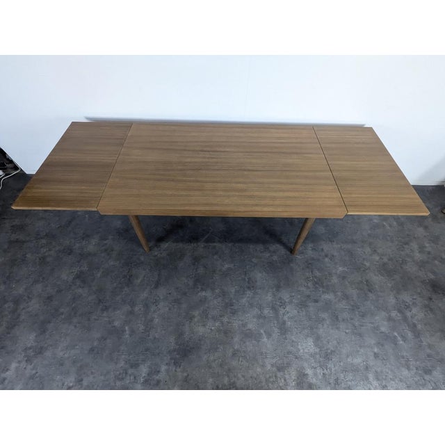 Modernist Extendable Teak Table, 1970s For Sale - Image 5 of 8