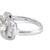 Antique Platinum 1.78ct Old European Cut Diamond Three Stone Engagement Ring, Size 6 For Sale In Houston - Image 6 of 9