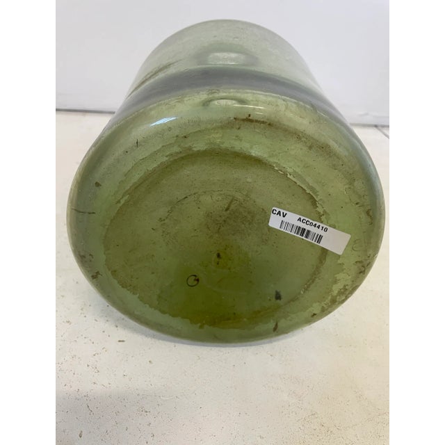 Italian 19th Century Glass Blown Wine Bottle For Sale - Image 3 of 5