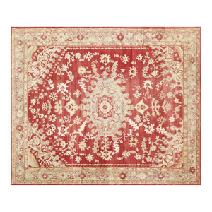 1920s Turkish Oushak Rug