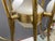 1960s White Opaline Glass and Brass Chandelier, 1960s For Sale - Image 5 of 12