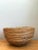 Mid-Century Modern Vintage Natural Pencil Reed Decorative Bowl For Sale - Image 3 of 12