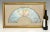 Antique French Louis XV Period Hand Painted Pale Blue Fan in Gilt Frame With Angels and Cherubs For Sale - Image 11 of 13