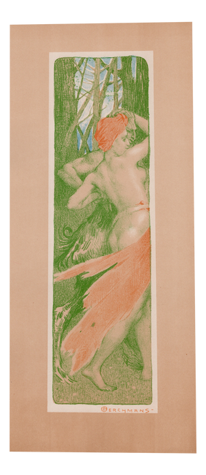 Émile Berchmans, Renouveau, 1897, Lithograph on Paper