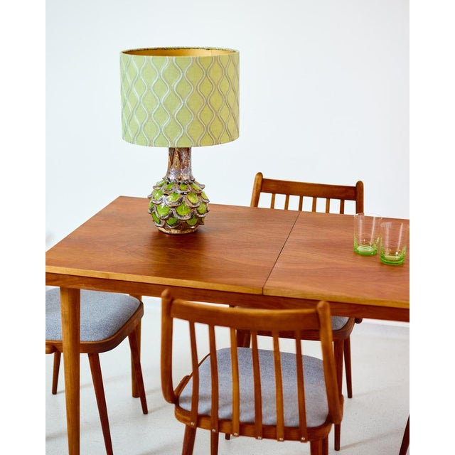 1970s Extendable Walnut Dining Table by Tatra Nabytok, 1970s For Sale - Image 5 of 7