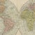 Antique Map of the World in Two Hemispheres with Rivers and Mountains, 1870 For Sale - Image 6 of 12