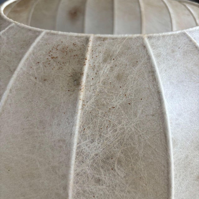 Mid-Century Modern Cocoon Pendant Lamp by Friedel Wauer for Goldkant Leuchten, 1960s For Sale - Image 10 of 12