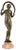 Joe Descomps Cormier, Art Deco Nude with Garland, 1925, Bronze For Sale