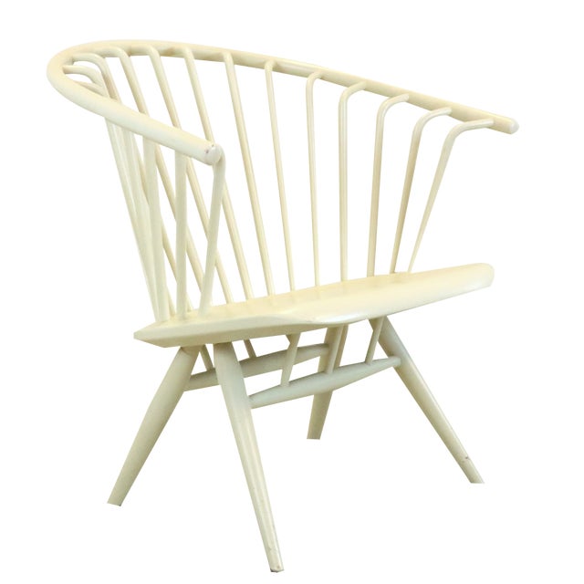 Vintage Crinolette Armchair by Ilmari Tapiovaara for Asko For Sale