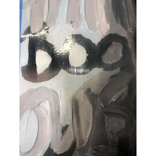 Expressionism Christina Major, Oil Painting Titled : Bacall (2019) For Sale - Image 3 of 7