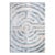 Walk the maze with the Lucca circular rug design, named after the carved labyrinth in the Cathedral of San Maritino in...