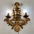 Gold French Venetian Style Wall Sconce, 1960s For Sale - Image 8 of 15