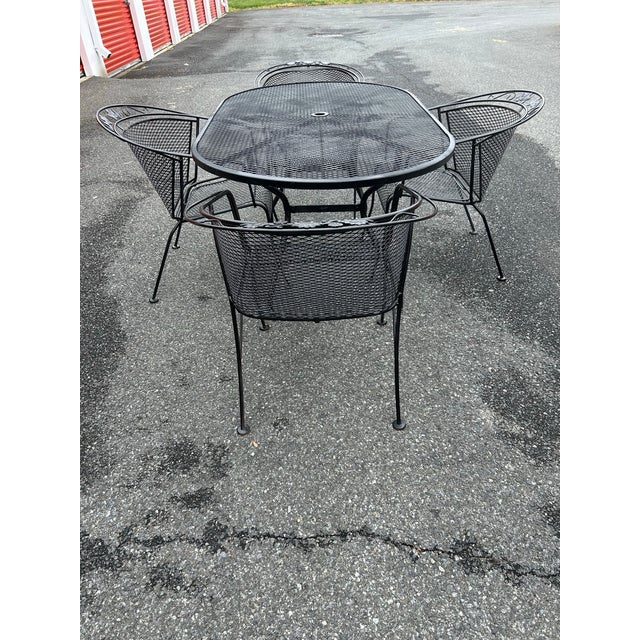 Perfect for your outdoor space! The table measures 66x38x28.5, 2 of the chairs measure 18x24.5x30.5 and the other 2...