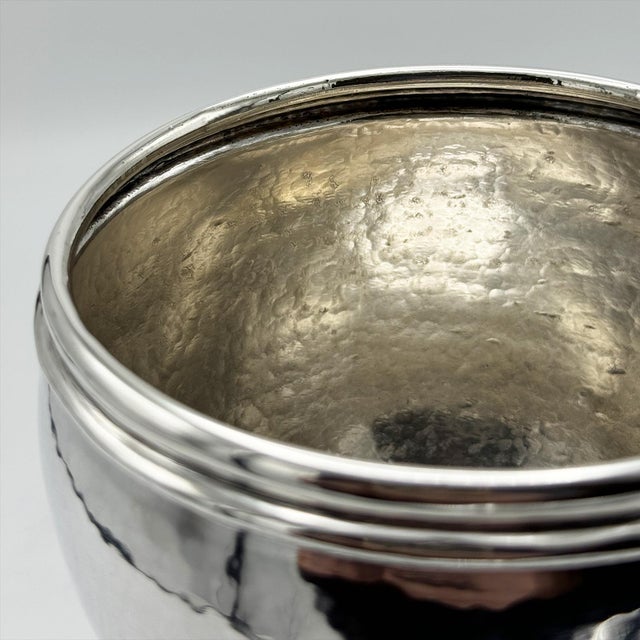 Buccellati 19th Century Italian Silver Vase with wheat decoration by Buccellati Italy For Sale - Image 4 of 5