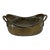 Antique Hammered Brass Cache Pot For Sale