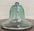 This is a gorgeous vintage French style glass garden cloche in an aqua color, most likely hand blown. Only very minor...