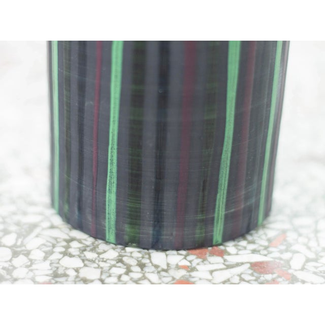 1950s Small Ceramic Vase by Ettore Sottsass for Bitossi For Sale - Image 5 of 13