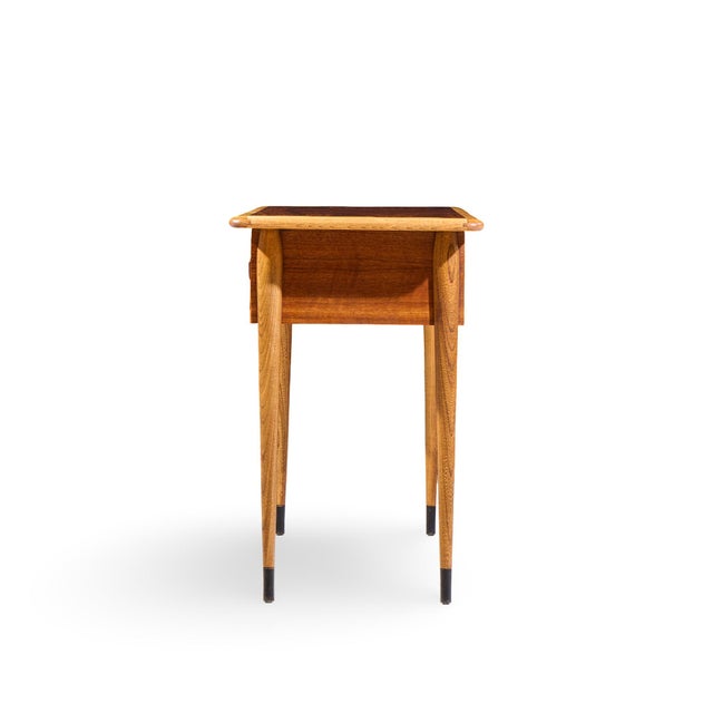 Lane Furniture Lane Acclaim Mid Century Walnut Console Table For Sale - Image 4 of 9